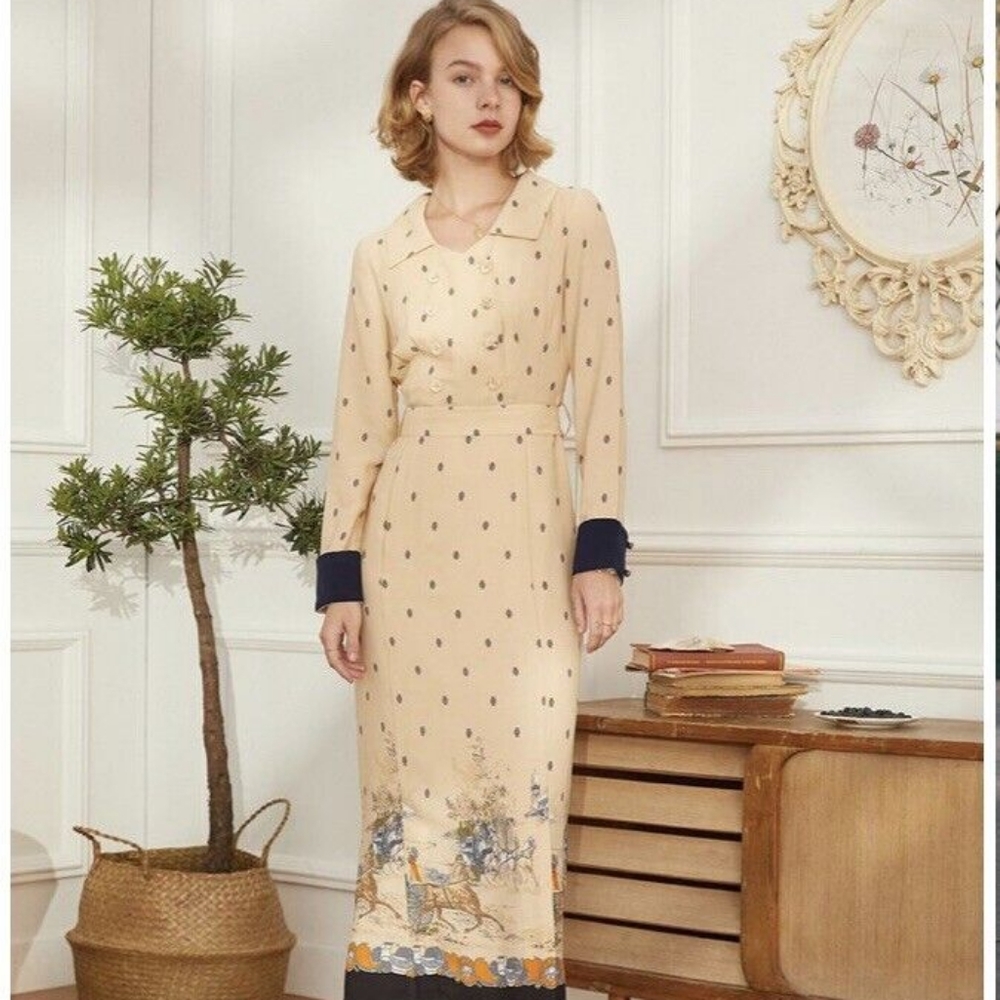Simple Retro Elizabeth Dress
